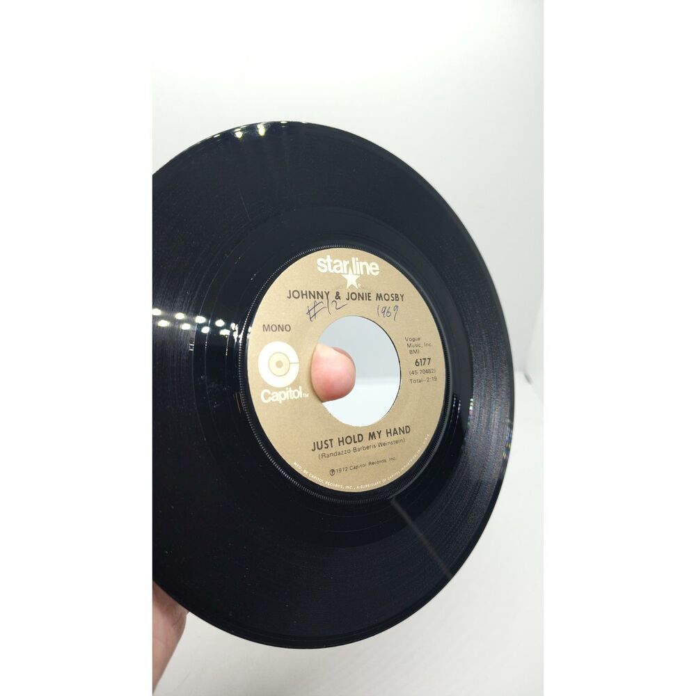 Johnny & Jonie Mosby - You Make A Left and Then/Just Hold My Hand 45 Record 1969